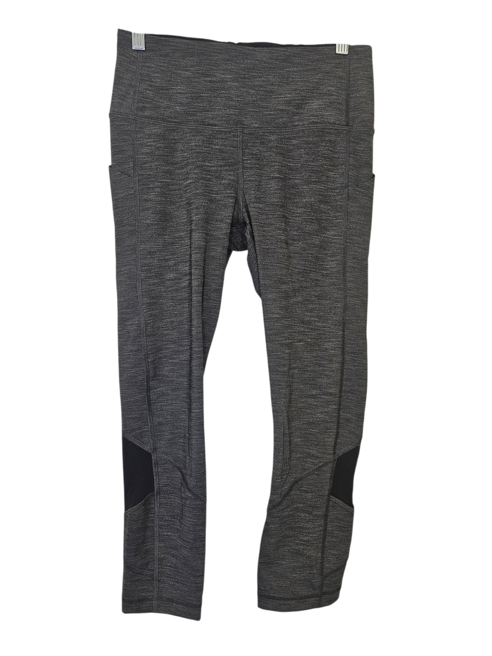 lululemon athletica Charcoal Heather High-Waist Workout Leggings Pockets Yoga